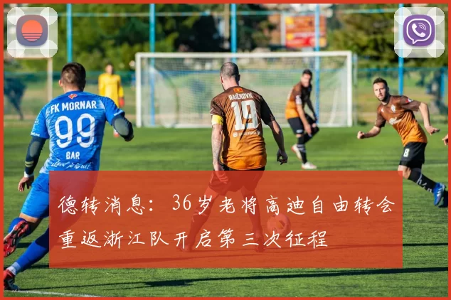 德转消息：36岁老将高迪自由转会重返浙江队开启第三次征程